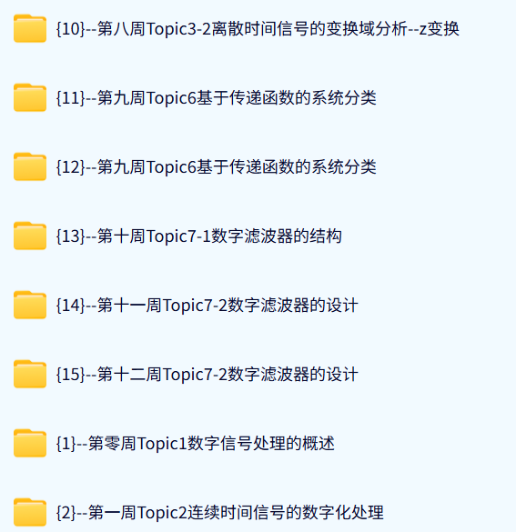 电子科技大学 数字信号处理（Newbold Richard版）朱学勇44课时 含课件 高清 手机可看