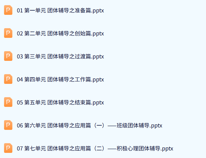 团体心理辅导（攀富珉）第二版 课件 578页 可编辑