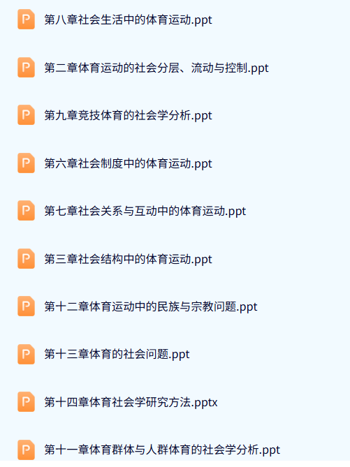 黄山学院（卢元镇版）体育社会学 PPT课件 620页 可编辑