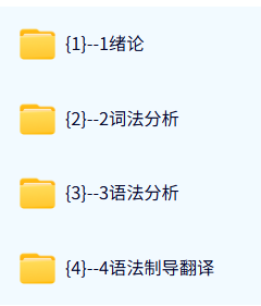 苏州大学 编译原理（赵建华版）王中卿22课时  高清 手机可看
