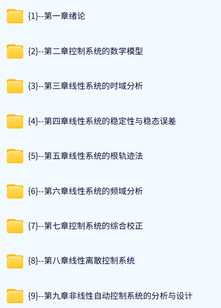 北京科技大学 自动控制原理（胡寿松6版）董洁57课时 含课件 高清 手机可看