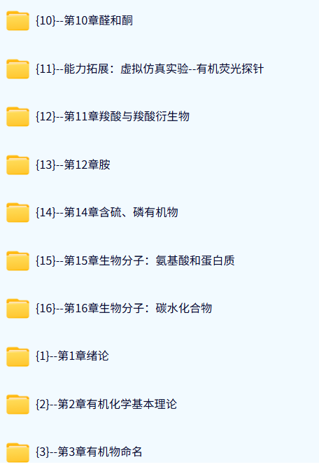 西北农林科技大学 有机化学（傅建熙版）王俊儒36课时 含课件 高清 手机可看