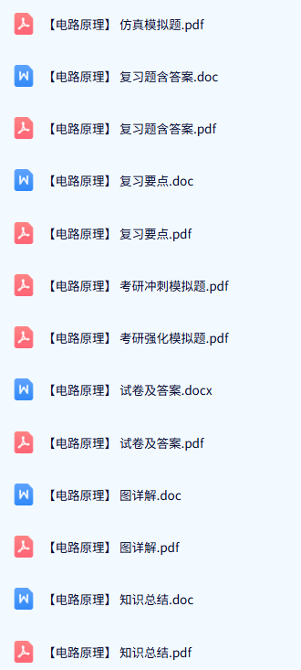 专业课《电路原理》试题及答案+知识点+重点笔记