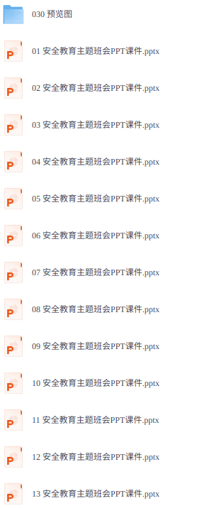 其它安全主题教育培训 42套 PPT课件