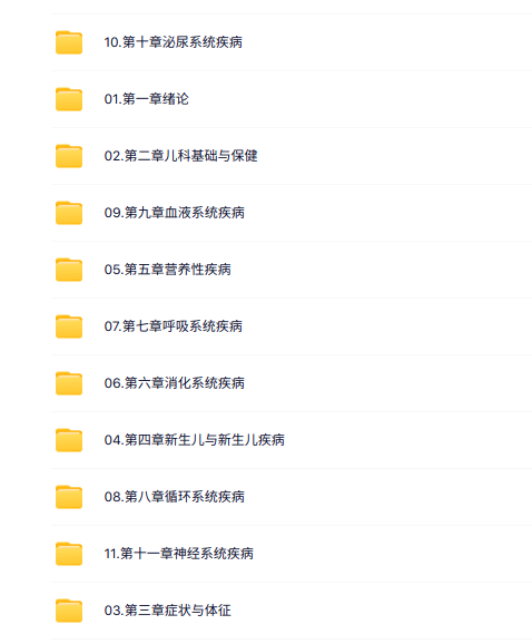 【文都】2026儿科学主治医师（332）考试视频课程