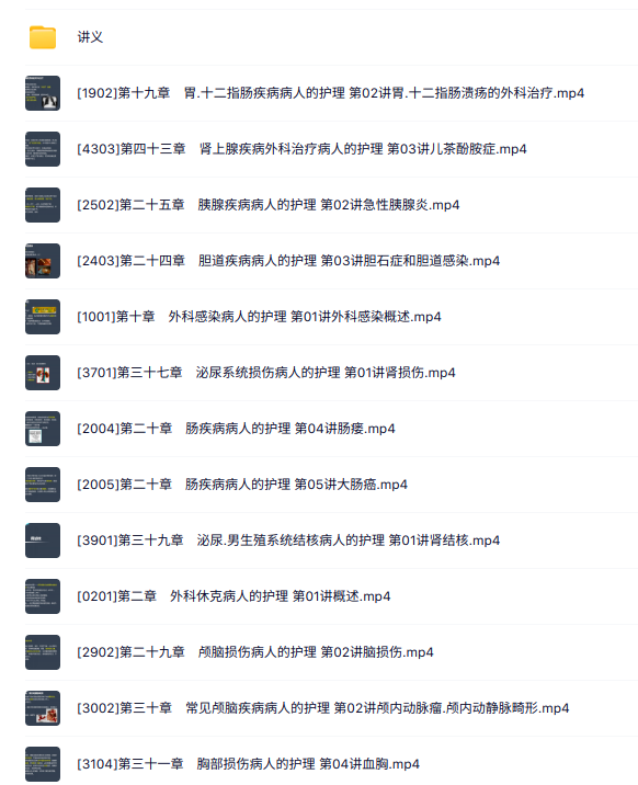 2026主管护师《外科护理学》讲义资料+配套网课