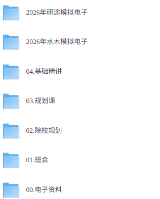 2026年模拟电子综合考研 配套网课+讲义资料