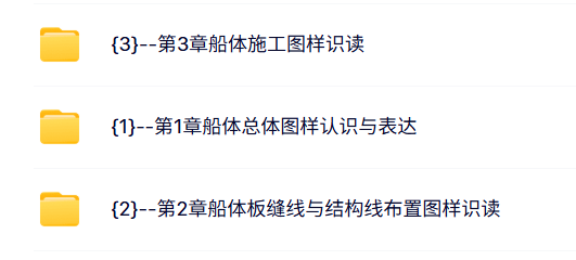 九江职院 高靖 船体识图与制图 PPT教学课件 视频教程讲解