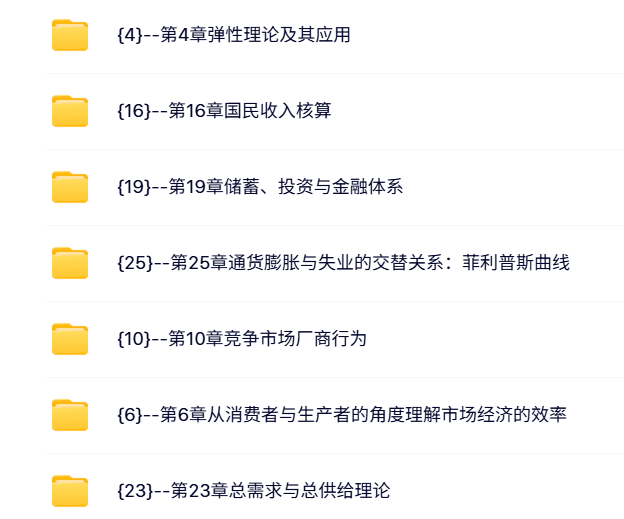 武汉大学 文建东 西方经济学 PPT教学课件 视频教学讲解 ( 英文)