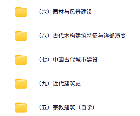 东南大学 潘谷西 中国建筑史 PPT教学课件 视频教程讲解