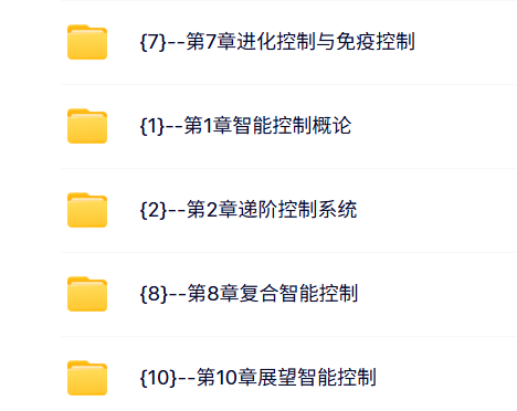 中南大学 蔡自兴 智能控制 PPT教学课件 视频教程讲解