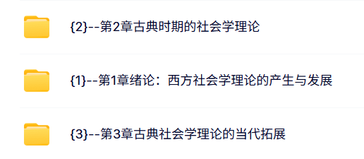 华东师范大学 文军 西方社会学理论 PPT教学课件 视频教程讲解