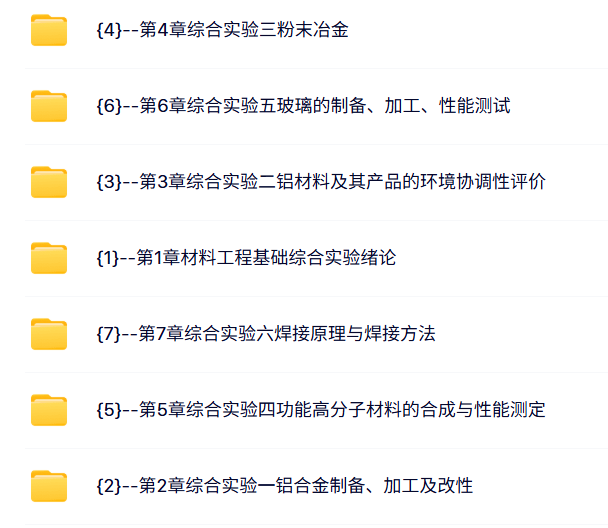 北京工业大学 王金淑 材料工程基础综合实验 PPT教学课件 视频教程讲解