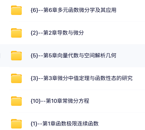 空军工程大学 冯有前 高等数学 PPT教学课件 视频教程讲解