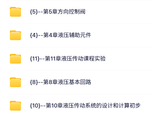 武汉科技大学 陈奎生 液压与气压传动 PPT教学课件 视频教程讲解